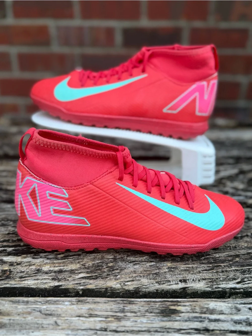 Nike Jr. Mercurial Superfly 10 Club TF Sz 5.5Y (Women-7)High-Top Soccer Shoes X2